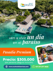 pasadia premium ecohotel los erizos